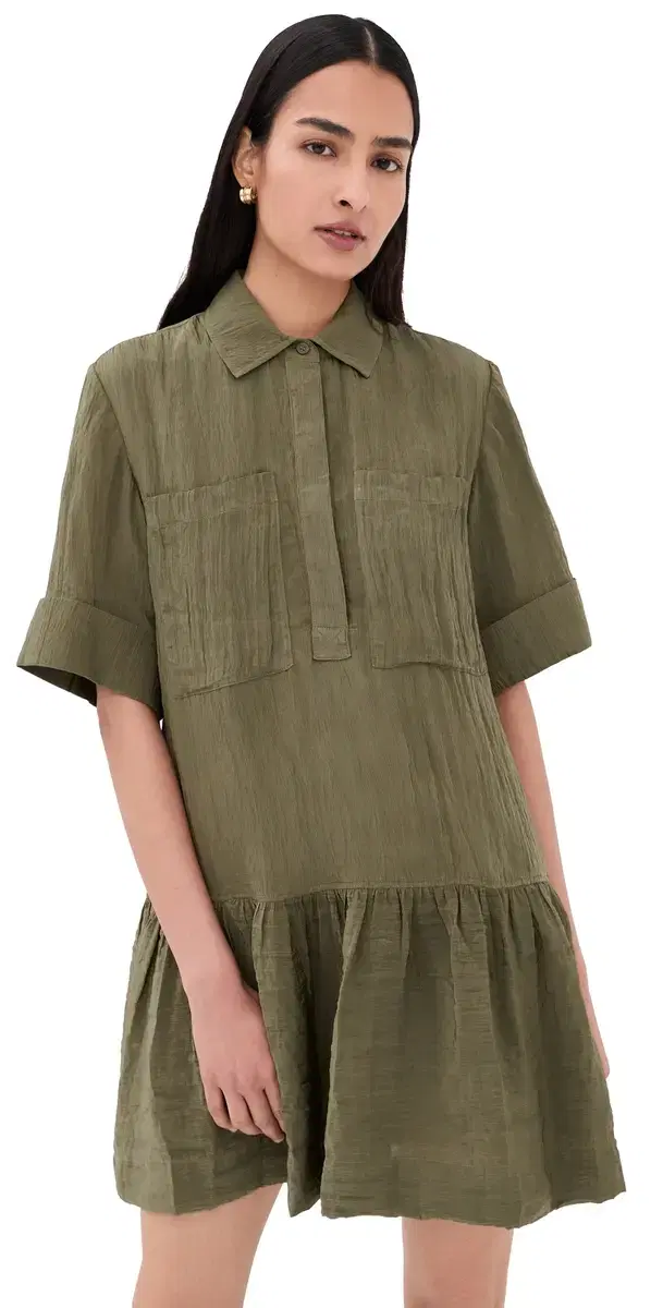 Cris hort leeve hirt Dress ea Turtle