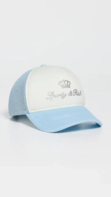 Sporty & Rich Juicy Crown Trucker Hat | Thumbnail 2
