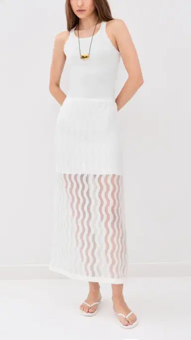 La Ligne Alexi Skirt White | Thumbnail 5 La Ligne Alexi Skirt White | Thumbnail 5