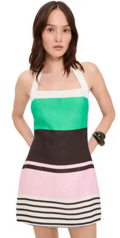ROAME. Maya Mini Halter Dress | Thumbnail 1 ROAME. Maya Mini Halter Dress | Thumbnail 1