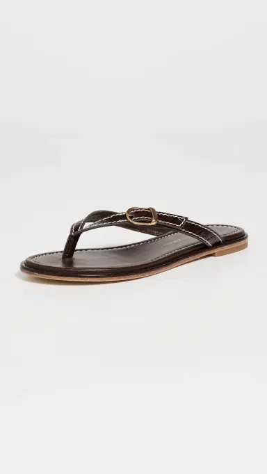 Stuart Weitzman Park Sandals Walnut | Thumbnail 5