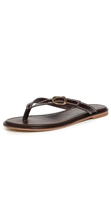 Stuart Weitzman Park Sandals Walnut | Thumbnail 1