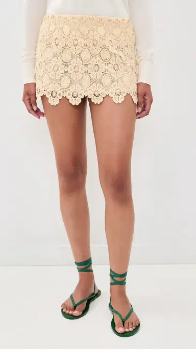 Lioness Femme Mini Skirt Beige | Thumbnail 2