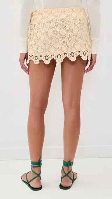 Lioness Femme Mini Skirt Beige | Thumbnail 3