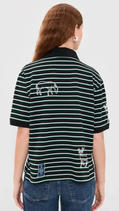 Sea Winslow Craft Polo Shirt Black S | Thumbnail 3