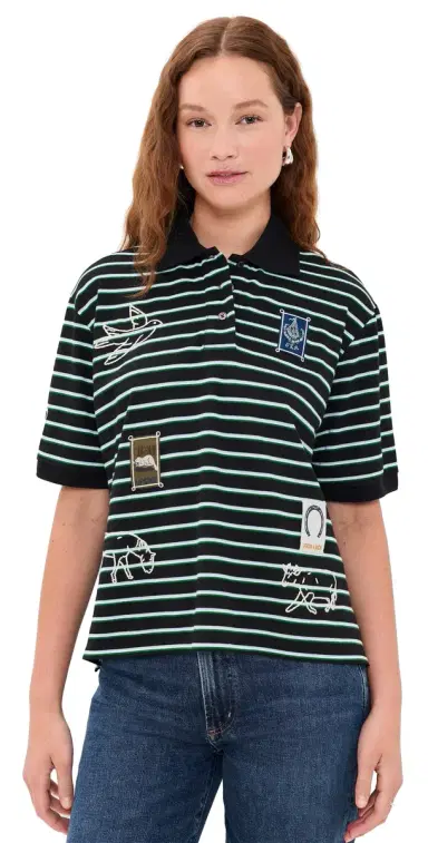 Sea Winslow Craft Polo Shirt Black S | Thumbnail 1