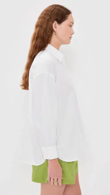 Suzie Kondi Kappa Button-Up Shirt White | Thumbnail 4