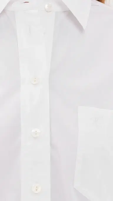 Suzie Kondi Kappa Button-Up Shirt White | Thumbnail 6