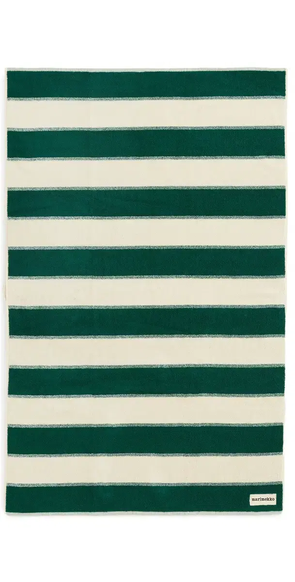 Marimekko Galleria Bath Towel Emerald/Melon One Size