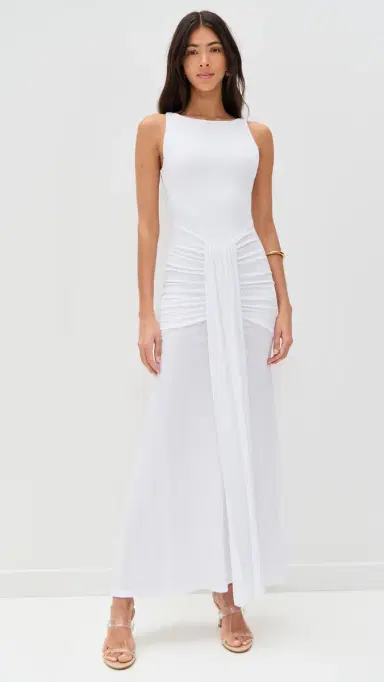 Runaway The Label Adalyn Maxi Dress White | Thumbnail 2 Runaway The Label Adalyn Maxi Dress White | Thumbnail 2