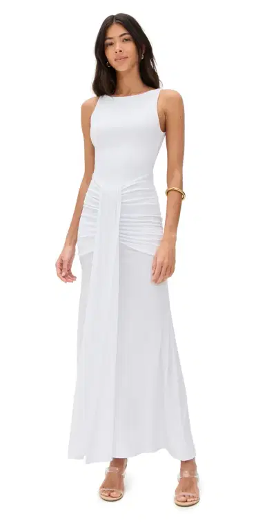 Runaway The Label Adalyn Maxi Dress White | Thumbnail 1 Runaway The Label Adalyn Maxi Dress White | Thumbnail 1