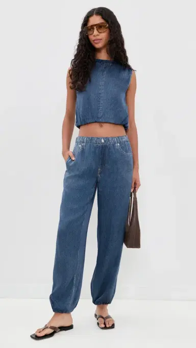 rag & bone Rb Miramar Satin Bubble Pants Jasper L | Thumbnail 5 rag & bone Rb Miramar Satin Bubble Pants Jasper L | Thumbnail 5