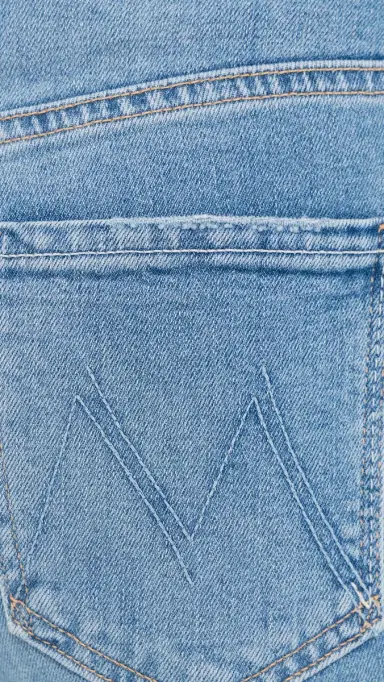 Mother Petite Lil Weekender Fray Jeans Chaos Is Calling | Thumbnail 6 Mother Petite Lil Weekender Fray Jeans Chaos Is Calling | Thumbnail 6