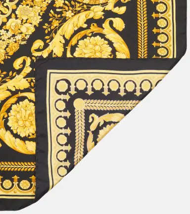 Versace Barocco silk scarf | Thumbnail 2