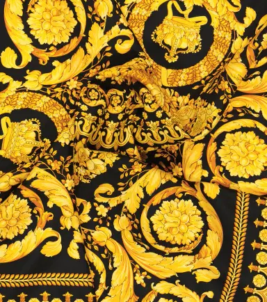 Versace Barocco silk scarf | Thumbnail 3