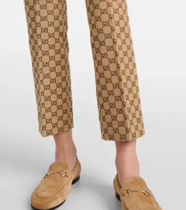 Gucci Cotton-blend straight pants | Thumbnail 6 Gucci Cotton-blend straight pants | Thumbnail 6