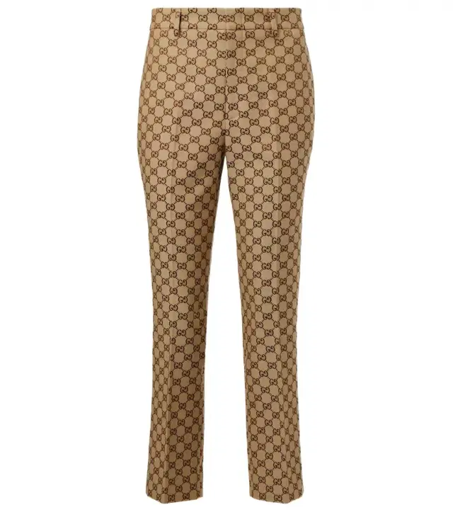 Gucci Cotton-blend straight pants