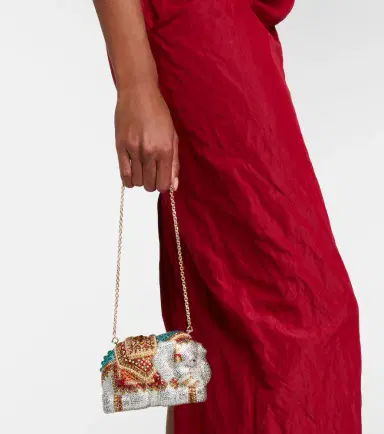 Judith Leiber Couture Elephant Small embellished clutch | Thumbnail 3