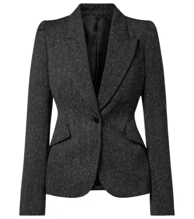 Alexander McQueen SIngle-breasted blazer | Thumbnail 1 Alexander McQueen SIngle-breasted blazer | Thumbnail 1