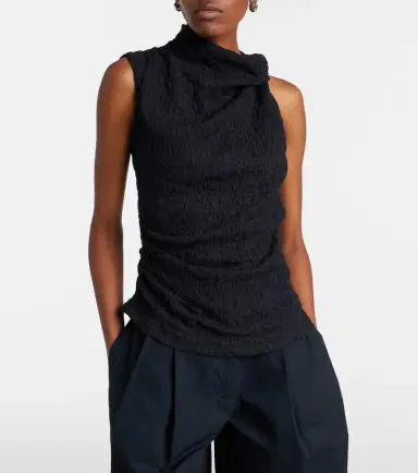 Proenza Schouler White Label Circe asymmetric lace top | Thumbnail 3 Proenza Schouler White Label Circe asymmetric lace top | Thumbnail 3