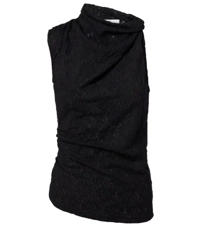 White Label Circe asymmetric lace top