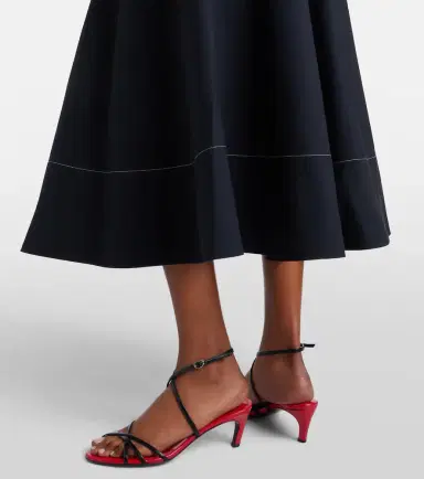 Proenza Schouler White Label Elizabeth belted midi dress | Thumbnail 6