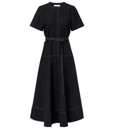 Proenza Schouler White Label Elizabeth belted midi dress | Thumbnail 1