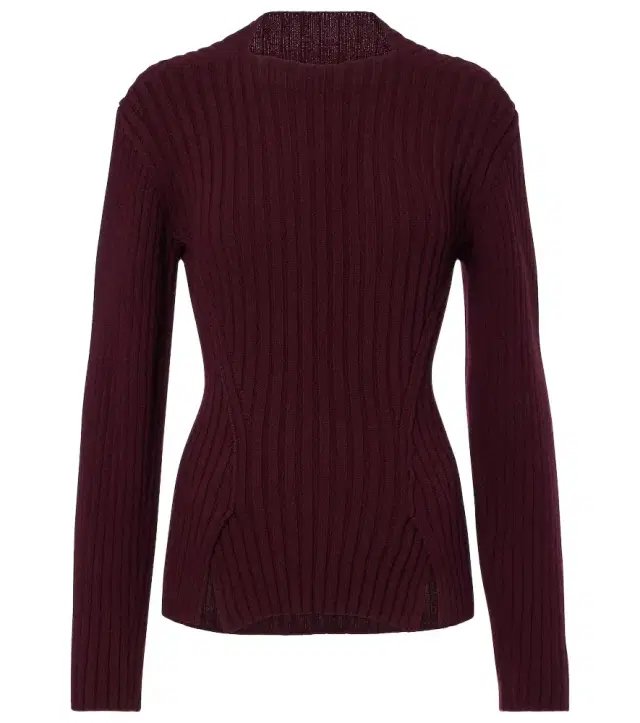 Victoria Beckham Ribbed-knit wool and cashmere sweater