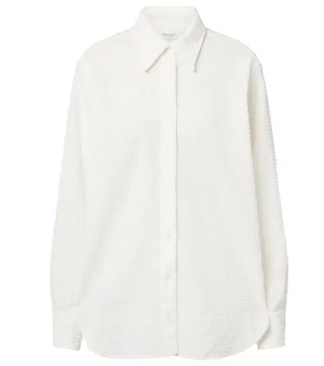 Resort oversized seersucker shirt