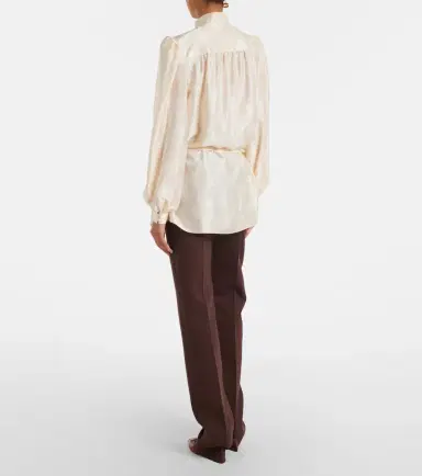 Valentino VGold wool-blend straight pants | Thumbnail 3