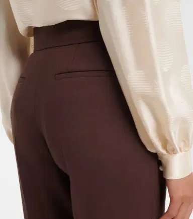 Valentino VGold wool-blend straight pants | Thumbnail 5