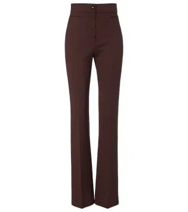 Valentino VGold wool-blend straight pants | Thumbnail 1