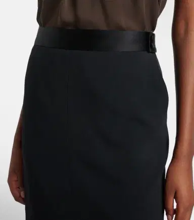 Tom Ford Satin pencil skirt | Thumbnail 2 Tom Ford Satin pencil skirt | Thumbnail 2