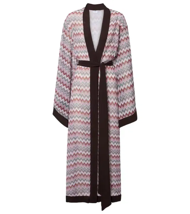Bananhot Jim chevron cotton beach cover-up