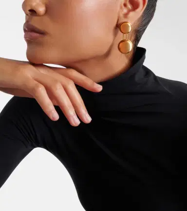 Alaïa Alaïa Sphere Small drop earrings | Thumbnail 6