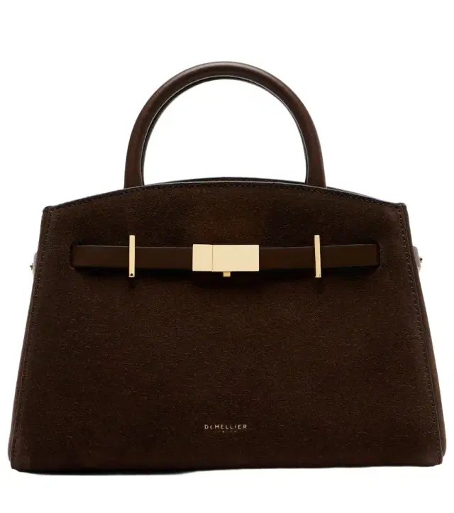 DeMellier Hudson Small suede top-handle bag