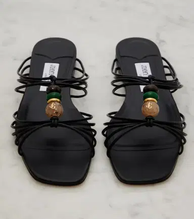 Jimmy Choo Lova embellished leather sandals | Thumbnail 3