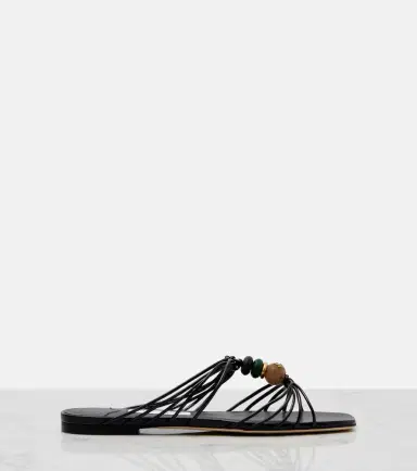 Jimmy Choo Lova embellished leather sandals | Thumbnail 4