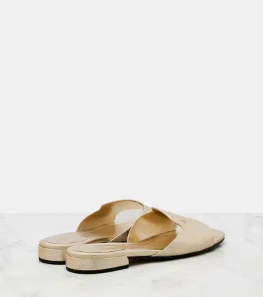 Jimmy Choo Dina metallic leather slides | Thumbnail 4 Jimmy Choo Dina metallic leather slides | Thumbnail 4