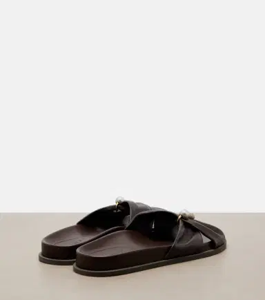 Jimmy Choo Rafi embellished leather sandals | Thumbnail 3