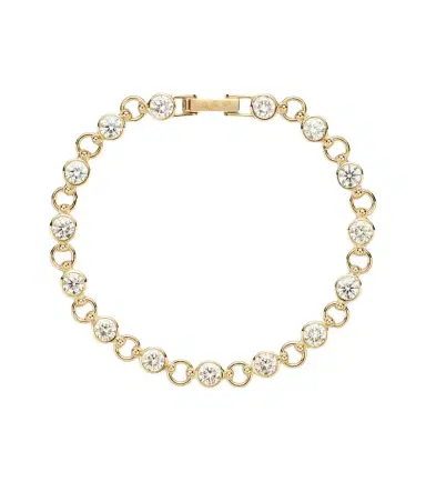 Foundrae Rivière 18kt gold chain bracelet with diamonds | Thumbnail 1