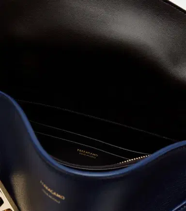 Ferragamo Hug Small leather shoulder bag | Thumbnail 3 Ferragamo Hug Small leather shoulder bag | Thumbnail 3
