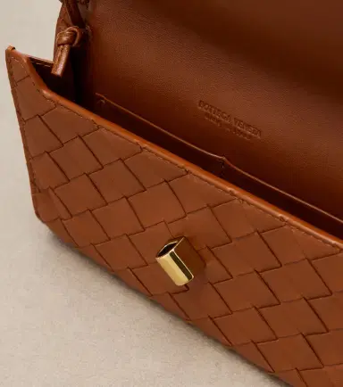 Bottega Veneta Andiamo Intrecciato leather pouch | Thumbnail 4