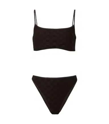 Gucci GG terry-trimmed jersey bikini | Thumbnail 1 Gucci GG terry-trimmed jersey bikini | Thumbnail 1