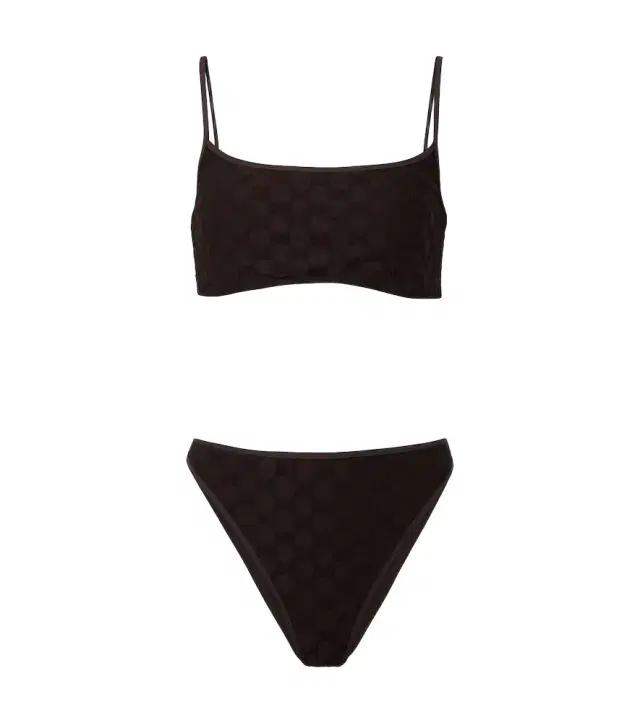 Gucci GG terry-trimmed jersey bikini