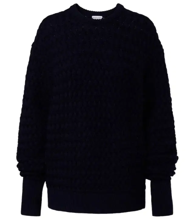 Intrecciato wool sweater