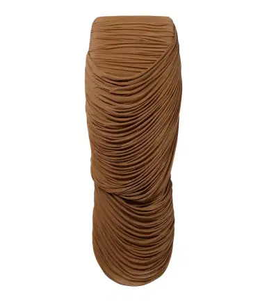 Magda Butrym Draped ruched jersey midi skirt | Thumbnail 1