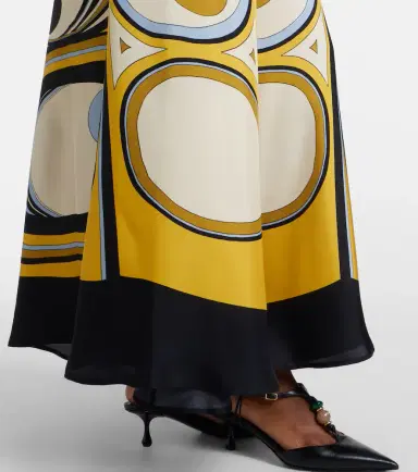 La DoubleJ Muumuu printed silk twill maxi dress | Thumbnail 4