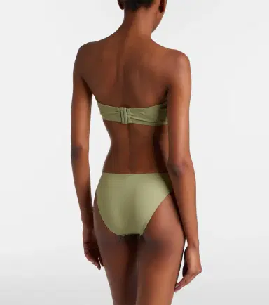 Eres Show gathered bandeau bikini top | Thumbnail 4
