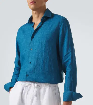 Frescobol Carioca Antonio linen shirt | Thumbnail 5